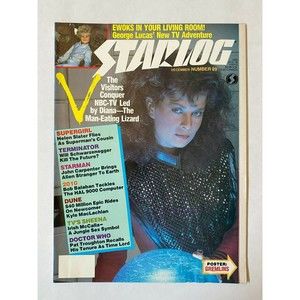 STARLOG #89 - 1984 December Featuring V On Cover VINTAGE